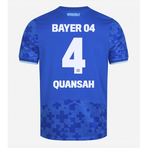 Bayer Leverkusen Jarell Quansah #4 Replik 3rd trikot 2025-26 Kurzarm Bayer Leverkusen Jarell Quansah #4 Replik 3rd trikot 2025-26 Kurzarm